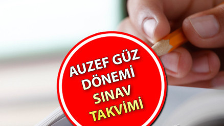AUZEF GÜZ DÖNEMİ SINAV TARİHLERİ: AUZEF ara sınavları (vize) ne zaman, online mı yapılacak Sınav giriş belgeleri...