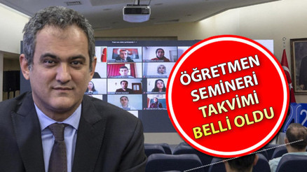ÖĞRETMEN SEMİNERİ TAKVİMİ: MEB Öğretmen seminerleri online mı, yüz yüze mi yapılacak