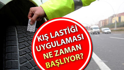 2022 Zorunlu kış lastiği uygulaması ne zaman Uygulamayanlara 1.152 TL para cezası verilecek