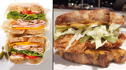 İki dilim arası kat kat lezzet