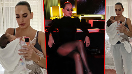 Arada bir saat var Annelik zor iş