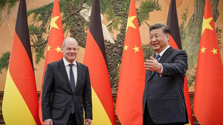 Almanya Başbakanı Scholz, Çin Devlet Başkanı Xi ile görüştü