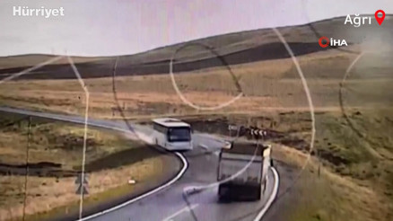 Freni patlayan otobüsün son görüntüleri ortaya çıktı