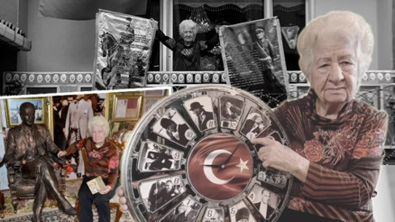 Edirnede yaşayan Mukaddes Kokeralp Çırakın evindeki bütün saatler 09.05’i gösteriyor