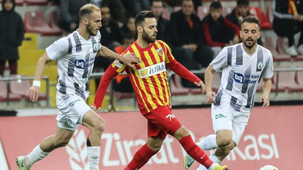 Kayserispor 1-0 Sivas Belediyespor (Türkiye Kupası maçı)