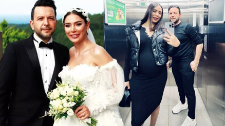 Doğum için geri sayım başladı... Karnı burnunda yeni poz