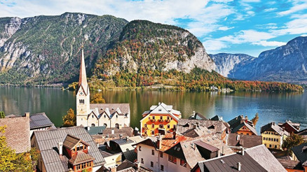 Dantel gibi işlenmiş köy: Hallstatt