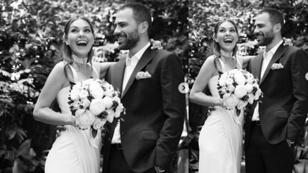 Aslı Enver ile Berkin Gökbudak evlendi