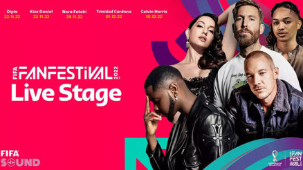 2022 Dünya Kupasında müzik şöleni 2022 Dünya Kupasında müzik şöleni