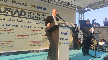 Bakan Soylu: Yıl sonuna kadar 100 bin briket evi tamamlamış olacağız