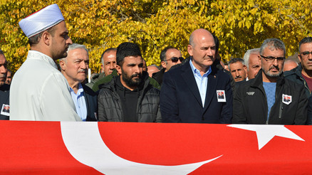 Şehit Fethi Sekinin babası, Elazığda toprağa verildi