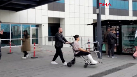 İstiklal Caddesinde yaralanan Almeda ve annesi taburcu oldu