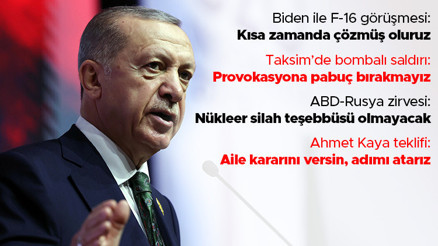 Son dakika... Cumhurbaşkanı Erdoğan: Temenni ederiz ki İYİ Parti masayı terk ederek konumunu gözden geçirir Son dakika... Cumhurbaşkanı Erdoğan: Temenni ederiz ki İYİ Parti masayı terk ederek konumunu gözden geçirir