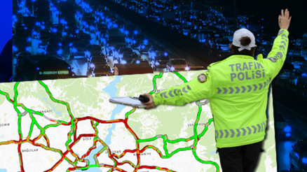 Son dakika: Meteorolojiden uyarı gelmişti... İstanbul’da trafik yoğunluğu yüzde 90ları buldu Son dakika: Meteorolojiden uyarı gelmişti... İstanbul’da trafik yoğunluğu yüzde 90ları buldu