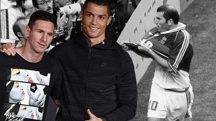 Ronaldoya baktığımda kibirli ve egolu bir tavır görüyorum | Zidane unutulmaz, Messi, 1 numaralı favori....