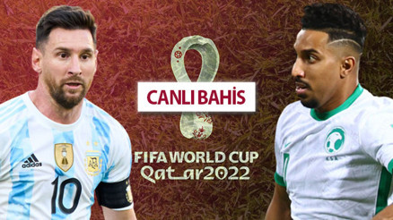 Dünya Kupasında sahneye çıkma sırası Messi ve Arjantinde Suudi Arabistandan dikkat çeken istatistik, iddaa oranları...