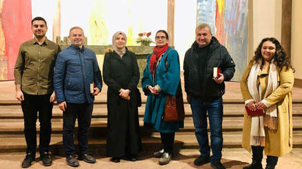 DİTİB’den iki kiliseye geçmiş olsun ziyareti