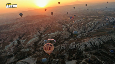 Valentin Delluc, Kapadokyada bir ilki gerçekleştirdi