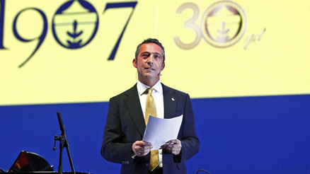 Fenerbahçe Başkanı Ali Koçtan Galatasaraya gönderme