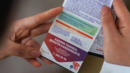 Elektrik faturalarında Aile içi şiddetle mücadele farkındalığı Elektrik faturalarında Aile içi şiddetle mücadele farkındalığı