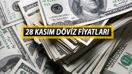 DÖVİZ FİYATLARI: Dolar bugün ne kadar 1 Dolar kaç TL İşte 28 Kasım güncel Dolar, Euro ve Sterlin fiyatları...