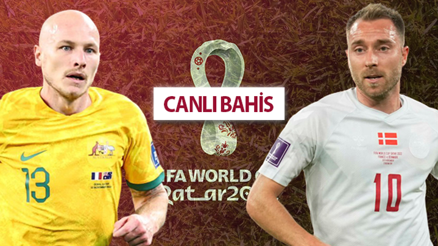 Danimarkaya gruptan çıkmak için ne lazım Avustralyada eksik var mı Dünya Kupası iddaa oranları...