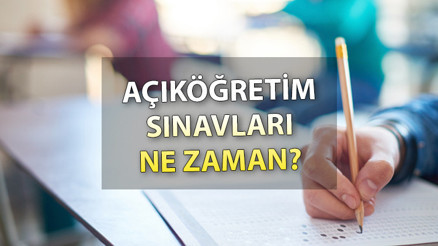 AUZEF ve ATA AÖF final sınavları ne zaman 2022 Açıköğretim akademik takvimi belli oldu