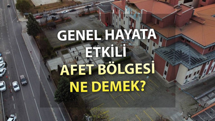 Genel Hayata Etkili Afet Bölgesi ne demek Düzce Afet Bölgesi ilan edildi mi Hangi durumlarda afet bölgesi ilan edilir