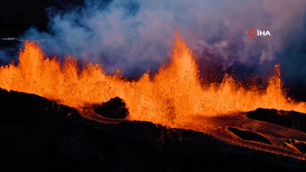 Hawaiideki Mauna Loa yanardağı lav püskürtmeye devam ediyor