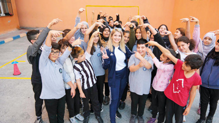 Öğretmenimiz karate şampiyonu