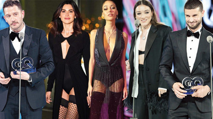 Ödül törenine şıklık yarışı