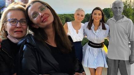 Özge Ulusoyun en zor görevi... Babasını son yolculuğuna uğurladı