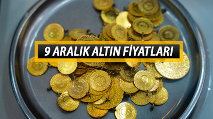 ALTIN FİYATLARI CANLI: Bugün altın fiyatları ne kadar oldu, yükseldi mi İşte 9 Aralık gram, çeyrek, tam, cumhuriyet, ons ve tüm altın fiyatları