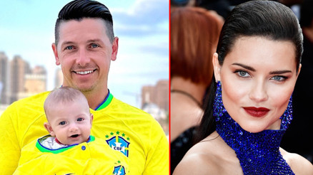 İşte benim oğlum Adriana Lima oğlu Cyanın ilk fotoğrafını paylaştı