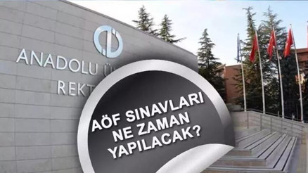 GÖZ DÖNEMİ AÖF FİNAL TAKVİMİ: AÖF final sınavları ne zaman yapılacak