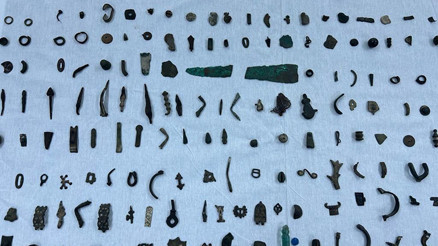 Jandarmadan tarihi eser operasyonu Satamadan yakalandı