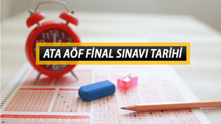 ATA AÖF final sınavı ne zaman Atatürk Üniversitesi AÖF sınavları hangi tarihte yapılacak İşte 2022-2023 sınav takvimi