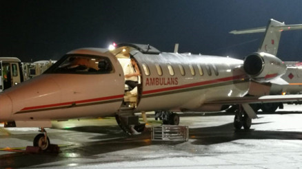 Lösemi hastası Türk, tedavi için Almanya’dan Türkiye’ye götürüldü