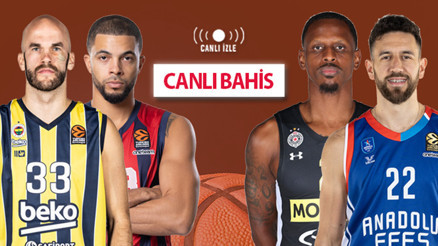 Fenerbahçe Bekonun konuğu Baskonia, Anadolu Efes deplasmanda Euroleague CANLI YAYINLA Misli.comda...