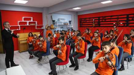 Çubuk’ta keman sesi yankılanıyor Çubuk’ta keman sesi yankılanıyor