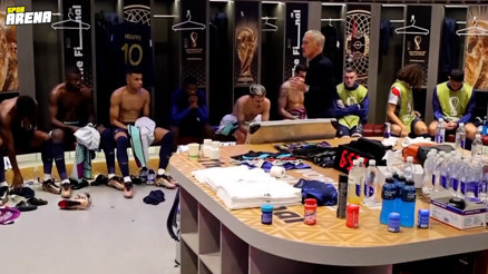 Arjantin-Fransa maçı devre arasında Fransa soyunma odasındaki konuşmalar yayınlandı Mbappe ve Deschampstan olay sözler...