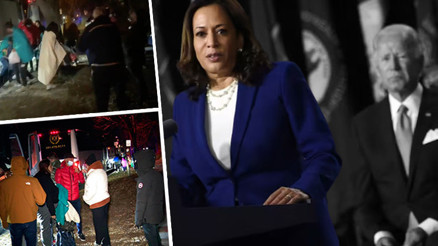 Yüzden fazla mülteci donduran soğukta başkan yardımcısının evinin önüne bırakıldı