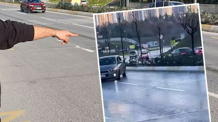 Direksiyon sınavını geçemedi, ehliyetsiz araç kullanıp drift attı