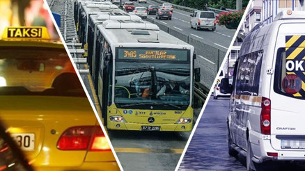İstanbulda toplu ulaşım, taksi ve servislere zam geldi