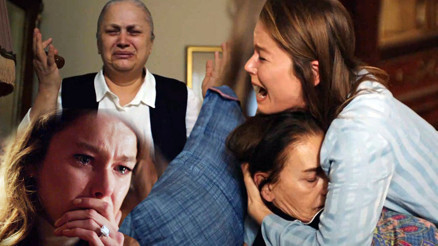 Camdaki Kızda gözyaşlarına boğan veda: Beni bırakma anne