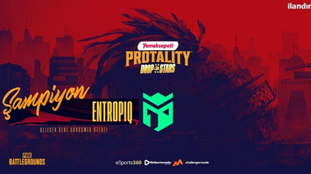 Yemeksepeti PROTALITY DROPSTARS şampiyonu Entropiq Yemeksepeti PROTALITY DROPSTARS şampiyonu Entropiq