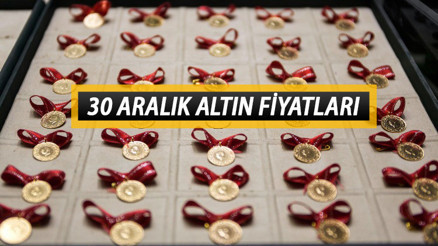 ALTIN FİYATLARI ANLIK: Bugün (30 Aralık) altın fiyatları ne kadar oldu İşte gram, çeyrek, tam, cumhuriyet, ons ve tüm güncel altın fiyatları