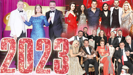 Yılbaşı ekranı cıvıl cıvıl