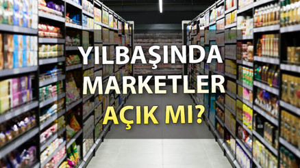 1 Ocak (Bugün) marketler açık mı, kapalı mı Pazar günü BİM, A101, ŞOK saat kaçta açılıyor, kaça kadar açık İşte 2023 Market çalışma saatleri ve günleri