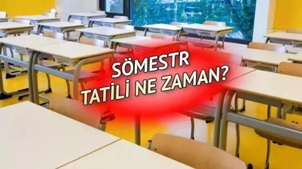 Okullar ne zaman kapanacak Sömestr ne zaman İşte MEB 2023 takvimi